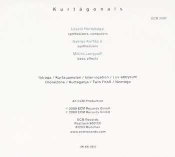 CD László Hortobágyi: Kurtágonals 597780