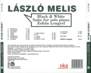 CD László Melis: Black & White - Suite For Solo Piano 554513