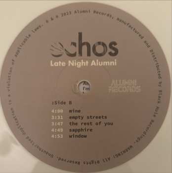 LP Late Night Alumni: Echos CLR 500018