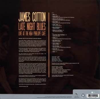 LP James Cotton: Late Night Blues (Live at The New Penelope Café) 19826