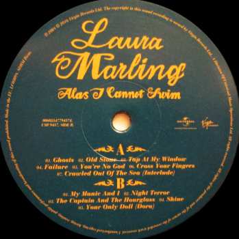 LP Laura Marling: Alas I Cannot Swim 73386