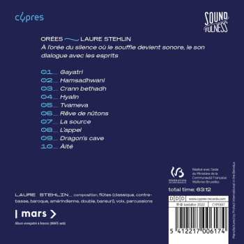 CD Laure Stehlin: Orées 608971