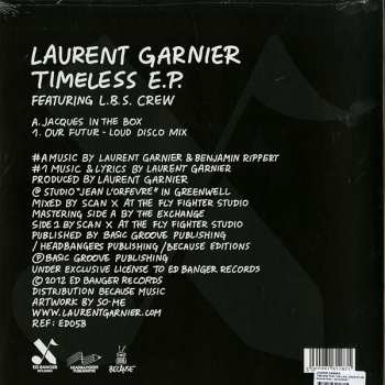 EP Laurent Garnier: Timeless EP 363227