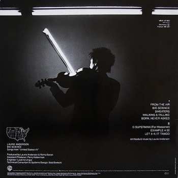 LP Laurie Anderson: Big Science 653830