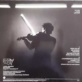 LP Laurie Anderson: Big Science 660817