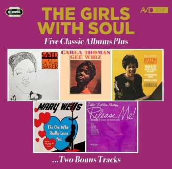 CD Lavern Baker / Carla Thomas / Aretha Franklin / Mary Wells / Little Esther Phillips: The Girls With Soul - Five Classic Albums Plus (saved / Gee Whiz / The Electrifying / The One Who Really Loves You / Release Me!) 616650