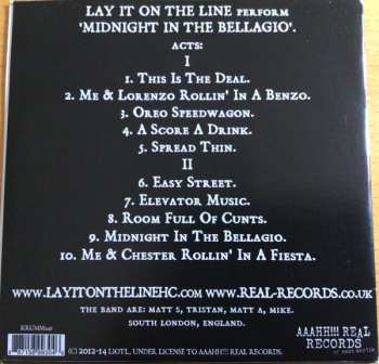 CD Lay It On The Line: Midnight In The Bellagio LTD 649363