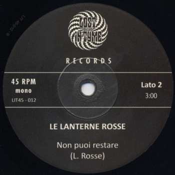 SP Le Lanterne Rosse: Paura Del Buio  LTD 561612