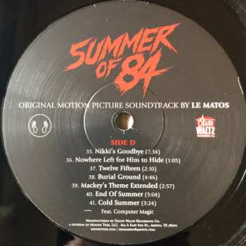 2LP Le Matos: Summer Of '84 - Original Motion Picture Soundtrack 552245