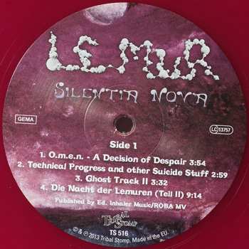 LP Le Mur: Silentia Nova LTD | NUM 134104