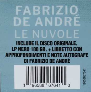 LP Fabrizio De André: Le Nuvole 640505