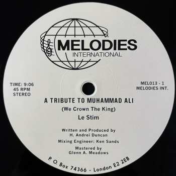 LP Le Stim: A Tribute To Muhammad Ali (We Crown The King) 595184