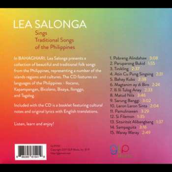 CD Lea Salonga: Bahaghari/Rainbow (Lea Salonga Sings Traditional Songs of the Philippines) 595122