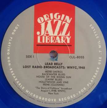 LP Leadbelly: Lost Radio Broadcasts WNYC, 1948 CLR | LTD 605059