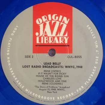 LP Leadbelly: Lost Radio Broadcasts WNYC, 1948 CLR | LTD 605059