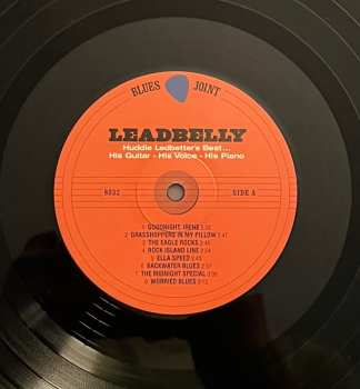 LP Leadbelly:  Huddie Ledbetter's Best... His Guitar - His Voice - His Piano LTD 646696