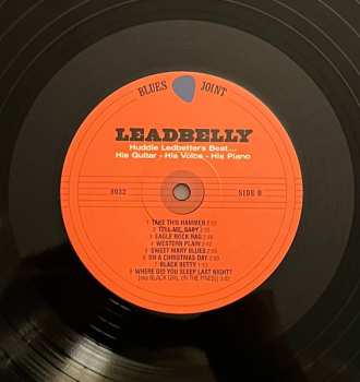 LP Leadbelly:  Huddie Ledbetter's Best... His Guitar - His Voice - His Piano LTD 646696