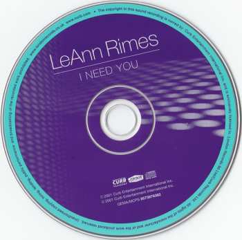 CD LeAnn Rimes: I Need You 17026