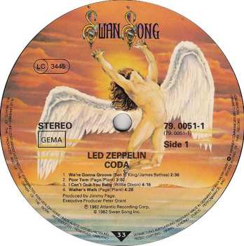 LP Led Zeppelin: Coda 621590