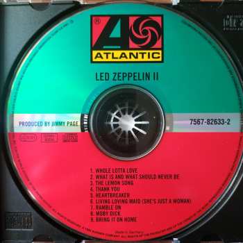 CD Led Zeppelin: Led Zeppelin II 620400