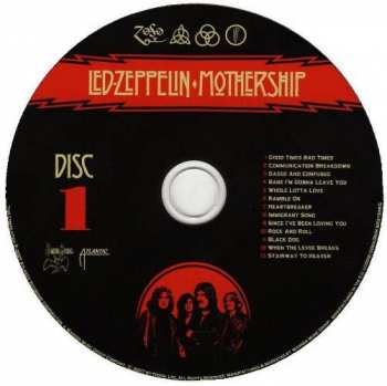 2CD/DVD Led Zeppelin: Mothership DLX | DIGI 393325