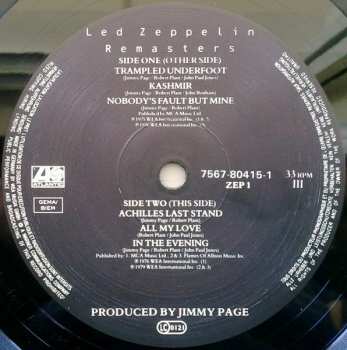 3LP Led Zeppelin: Remasters 663549