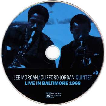 CD Lee Morgan - Clifford Jordan Quintet: Live In Baltimore 1968 550127