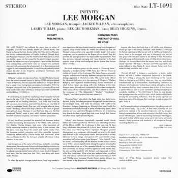 CD Lee Morgan: Infinity LTD 640994