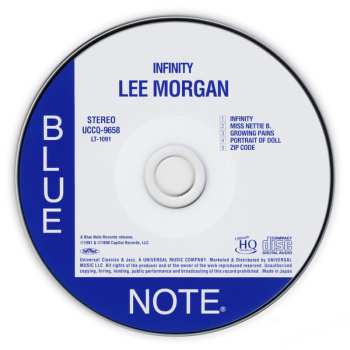 CD Lee Morgan: Infinity LTD 640994