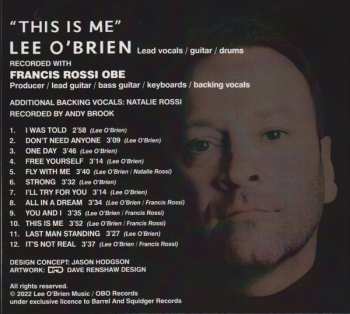 CD Lee O'Brien: This Is Me DIGI 659407