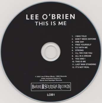 CD Lee O'Brien: This Is Me DIGI 659407