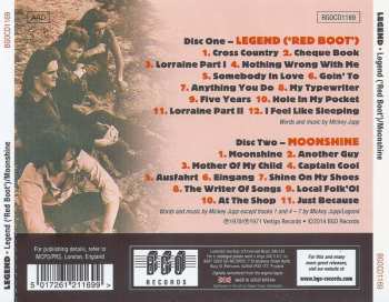 2CD Legend: Legend ("Red Boot") / Moonshine 430690