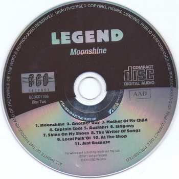 2CD Legend: Legend ("Red Boot") / Moonshine 430690