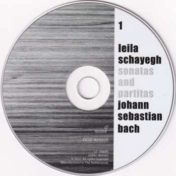 2CD Leila Schayegh: Sonatas And Partitas 102499