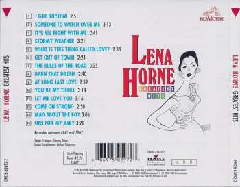 CD Lena Horne: Greatest Hits 563588