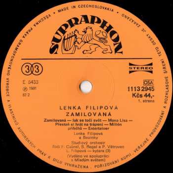 LP Lenka Filipová: Zamilovaná 130367