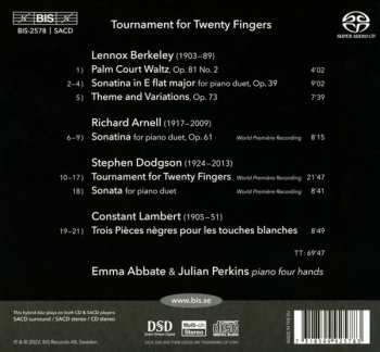 SACD Stephen Dodgson: Tournament For Twenty Fingers 647770