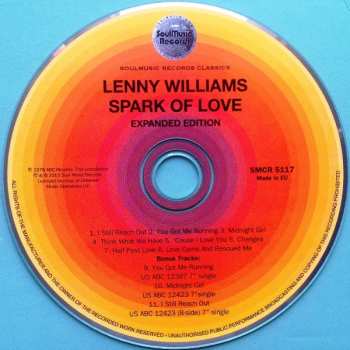 CD Lenny Williams: Spark Of Love 275139