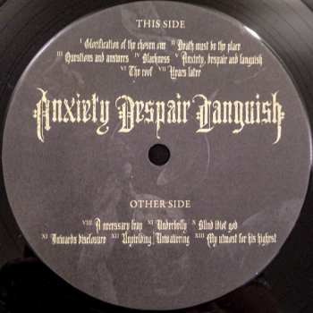 LP Lento: Anxiety Despair Languish LTD 89462