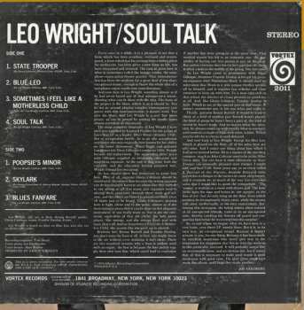 LP Leo Wright: Soul Talk 600687