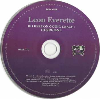 2CD Leon Everette: If I Keep On Going Crazy / Hurricane / Doin' What I Feel 247868