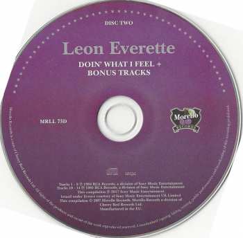 2CD Leon Everette: If I Keep On Going Crazy / Hurricane / Doin' What I Feel 247868