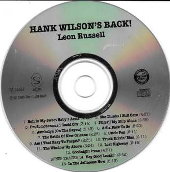 CD Leon Russell: Hank Wilson's Back! 594593