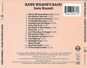 CD Leon Russell: Hank Wilson's Back! 594593