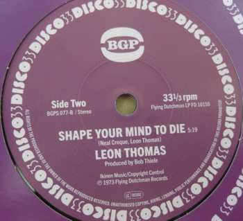 SP Leon Thomas: It's My Life I'm Fighting For / Shape Your Mind To Die 618222