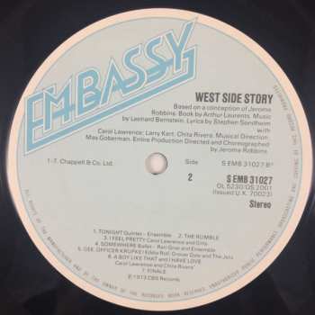 LP Leonard Bernstein: West Side Story 655965