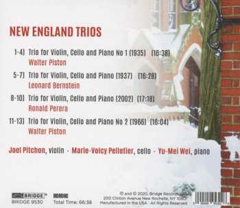 CD Leonard Bernstein: New England Trios 649728