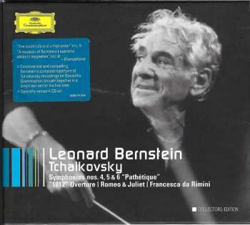 4CD/Box Set Pyotr Ilyich Tchaikovsky: Symphonies Nos. 4, 5 & 6 "Pathétique" | "1812" Overture | Romeo & Juliet | Francesca Di Rimini 45416