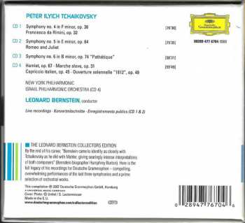 4CD/Box Set Pyotr Ilyich Tchaikovsky: Symphonies Nos. 4, 5 & 6 "Pathétique" | "1812" Overture | Romeo & Juliet | Francesca Di Rimini 45416