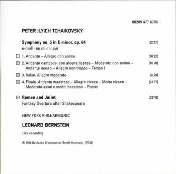 4CD/Box Set Pyotr Ilyich Tchaikovsky: Symphonies Nos. 4, 5 & 6 "Pathétique" | "1812" Overture | Romeo & Juliet | Francesca Di Rimini 45416